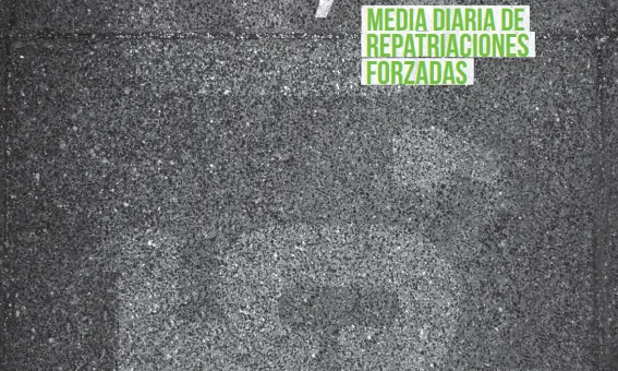 La portada de l'estudi fa referència al nombre d'expatriacions diàries des dels CIE de l'Estat espanyol