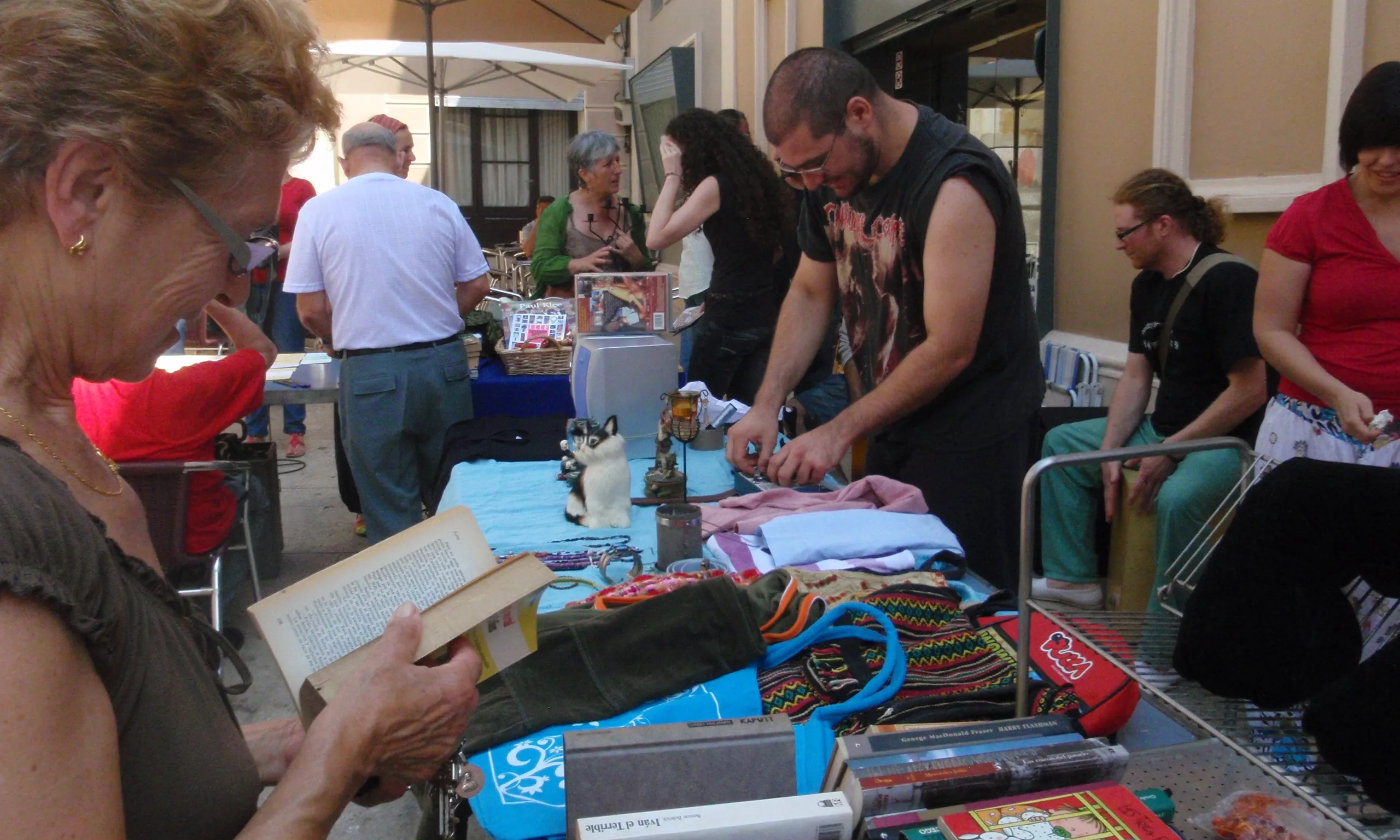 Mercat d'intercanvi a Gavà