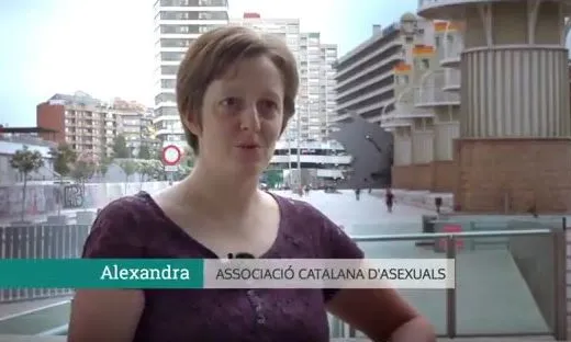 Alexandra, membre de l'Associació Catalana d'Asexuals