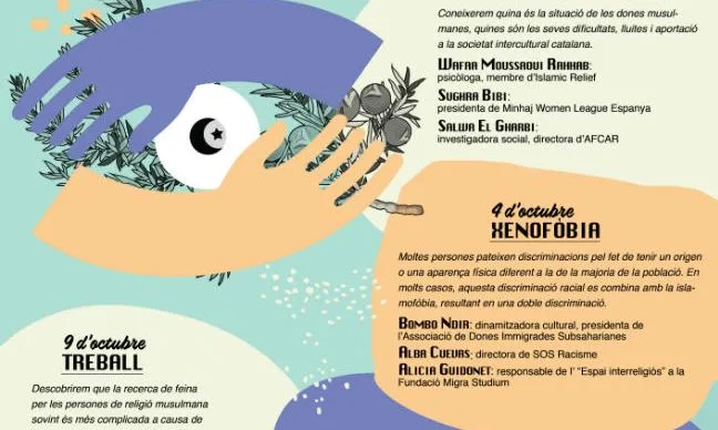 Cartell 'Com combatre els prejudicis islamòfobs?'