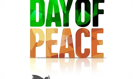 Pòster del Dia Internacional de la Pau.