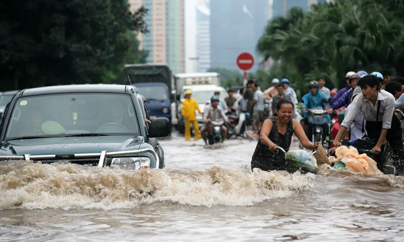 Inundacions al Sudest asiàtic.