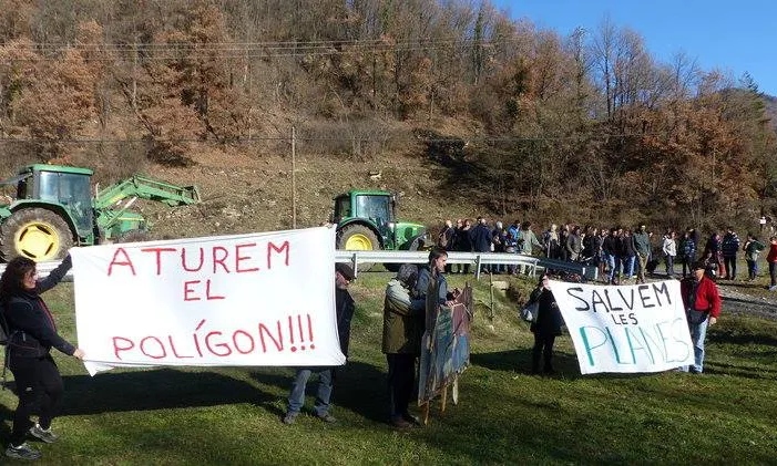 Mobilitzacions per la defensa de les planes agrícoles i fluvials del Ripollès 