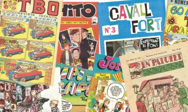 Patufets i tebeos, revistes infantils i juvenils que ja no s'editen.