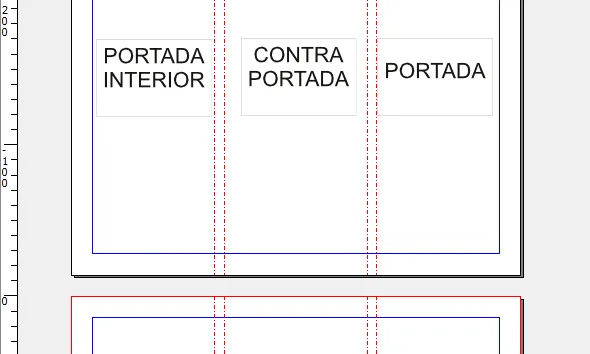 Captura pantalla plantilla triptic scribus