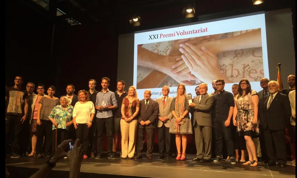 Premi Voluntariat 2015 Associació Comtal