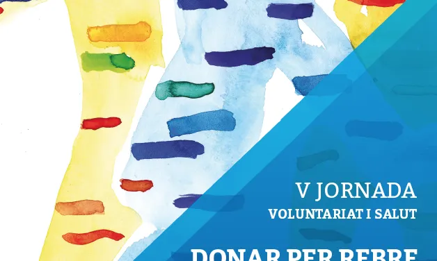 Cartell V Jornada Salut i Voluntariat Girona