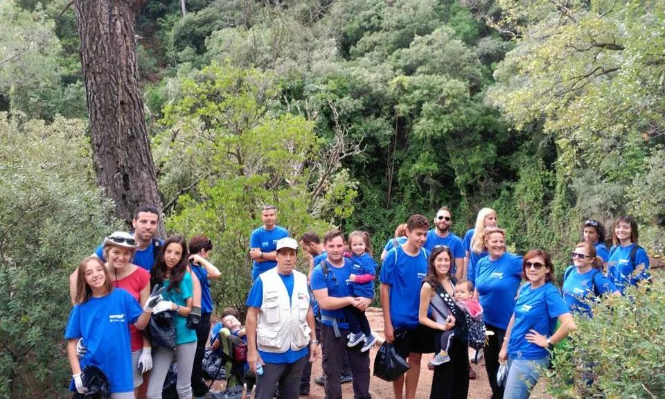 Jornada de voluntariat ambiental promoguda per Decathlon al 2016 amb l'Associació Cen 
