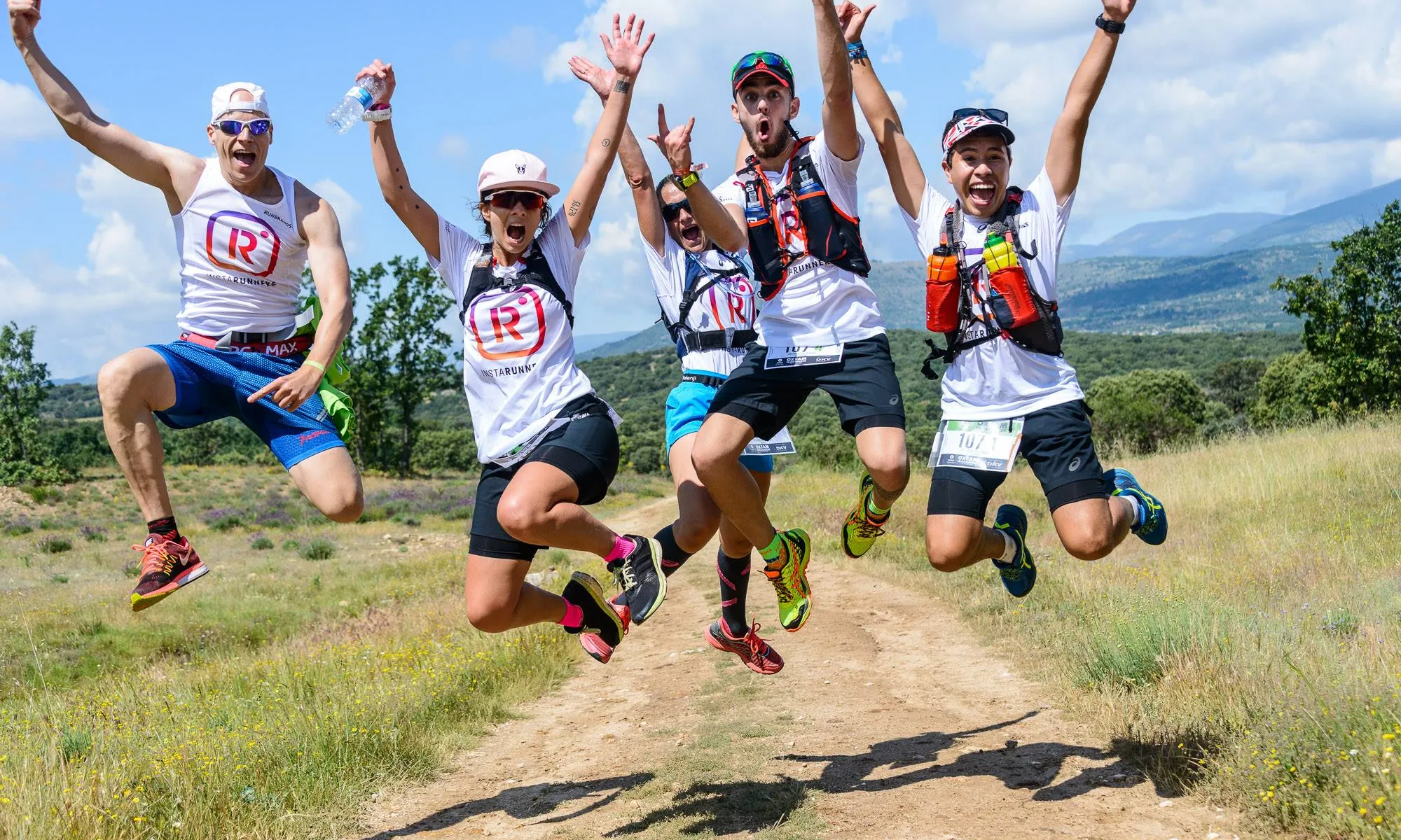 Participants de la OI Trailwalker 2017