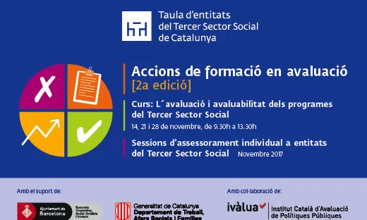 Accions de formació en avaluació per a entitats socials