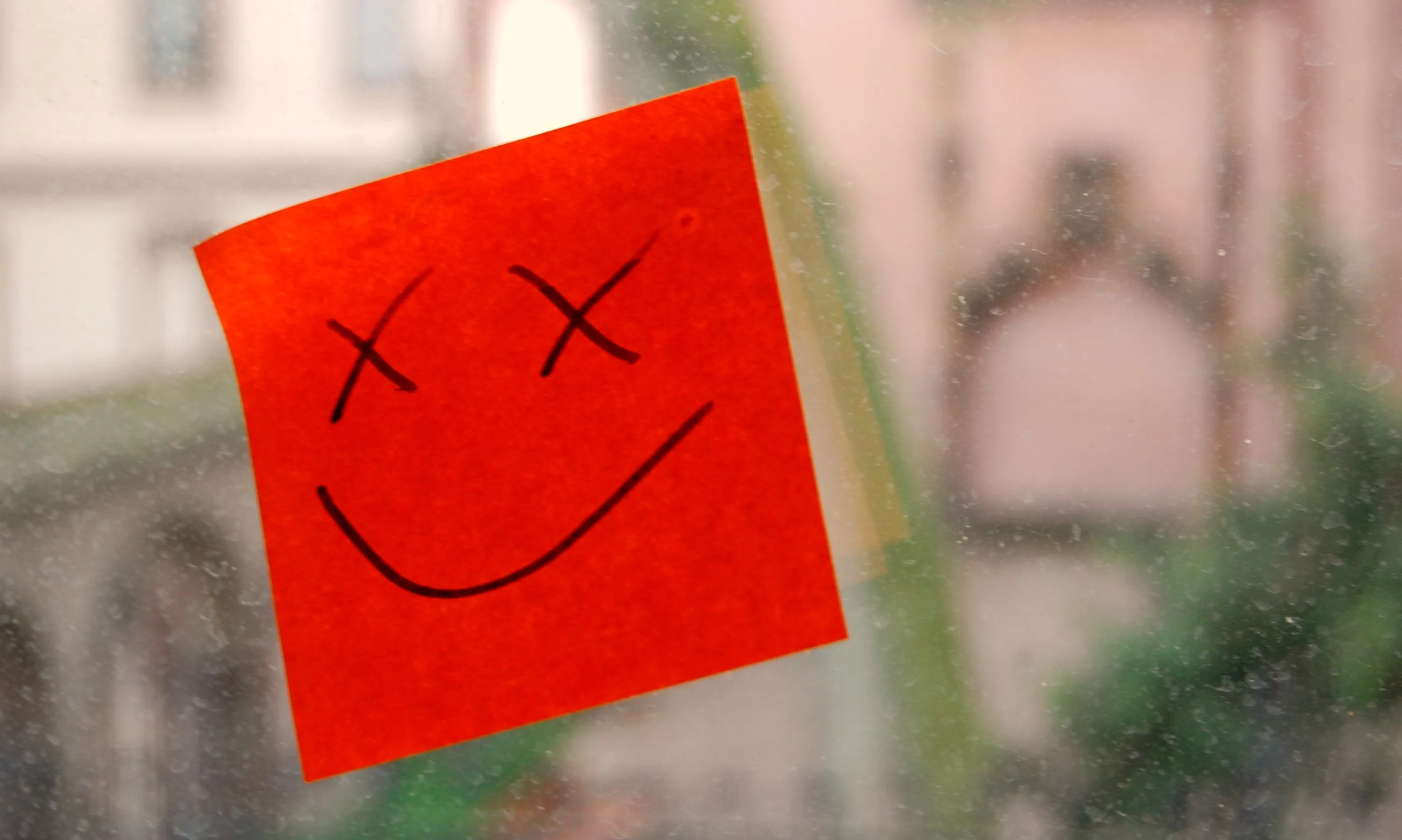 Post-it amb somriure