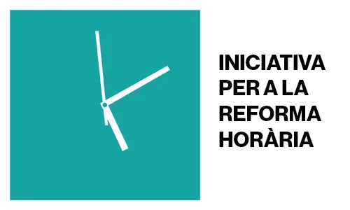 Logo de la Iniciativa per a la Reforma Horària.