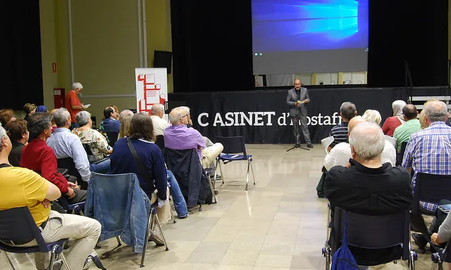 Un moment de l'acte de liurament de premis