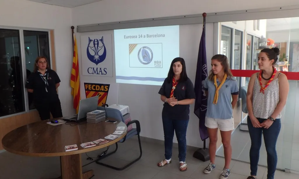 Presentació de la candidatura de Barcelona per acollir la 14a edició de l'Eurosea