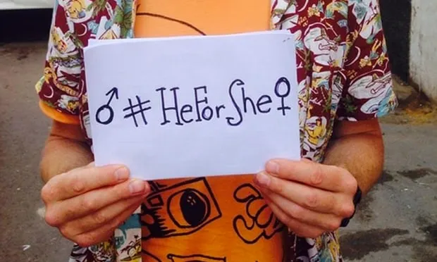 Mostra de suport a #HeForShe