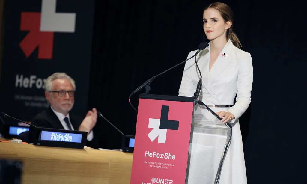 Emma Watson, impulsora de la campanya He For She.