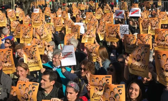 Manifestació presos polítics