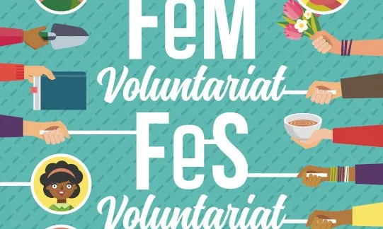 Cartell ‘FEM Voluntariat, FES Voluntariat’