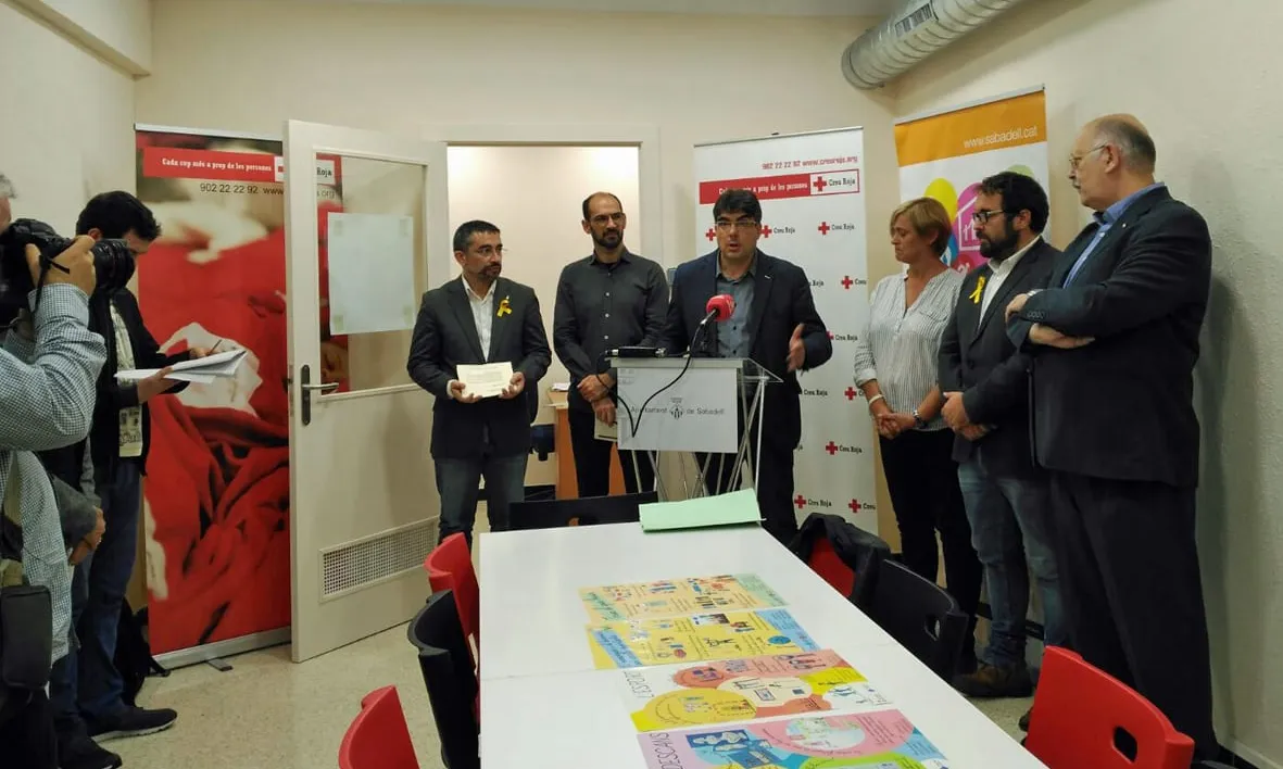 Imatge de la presentació del projecte a Sabadell