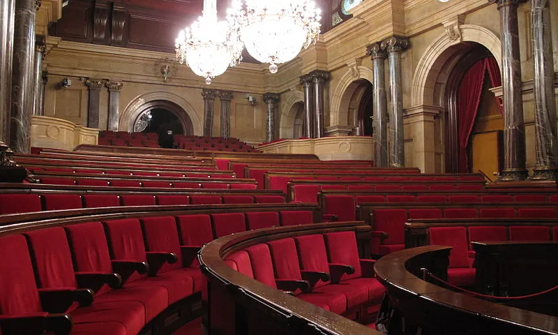 Hemicicle del Parlament de Catalunya