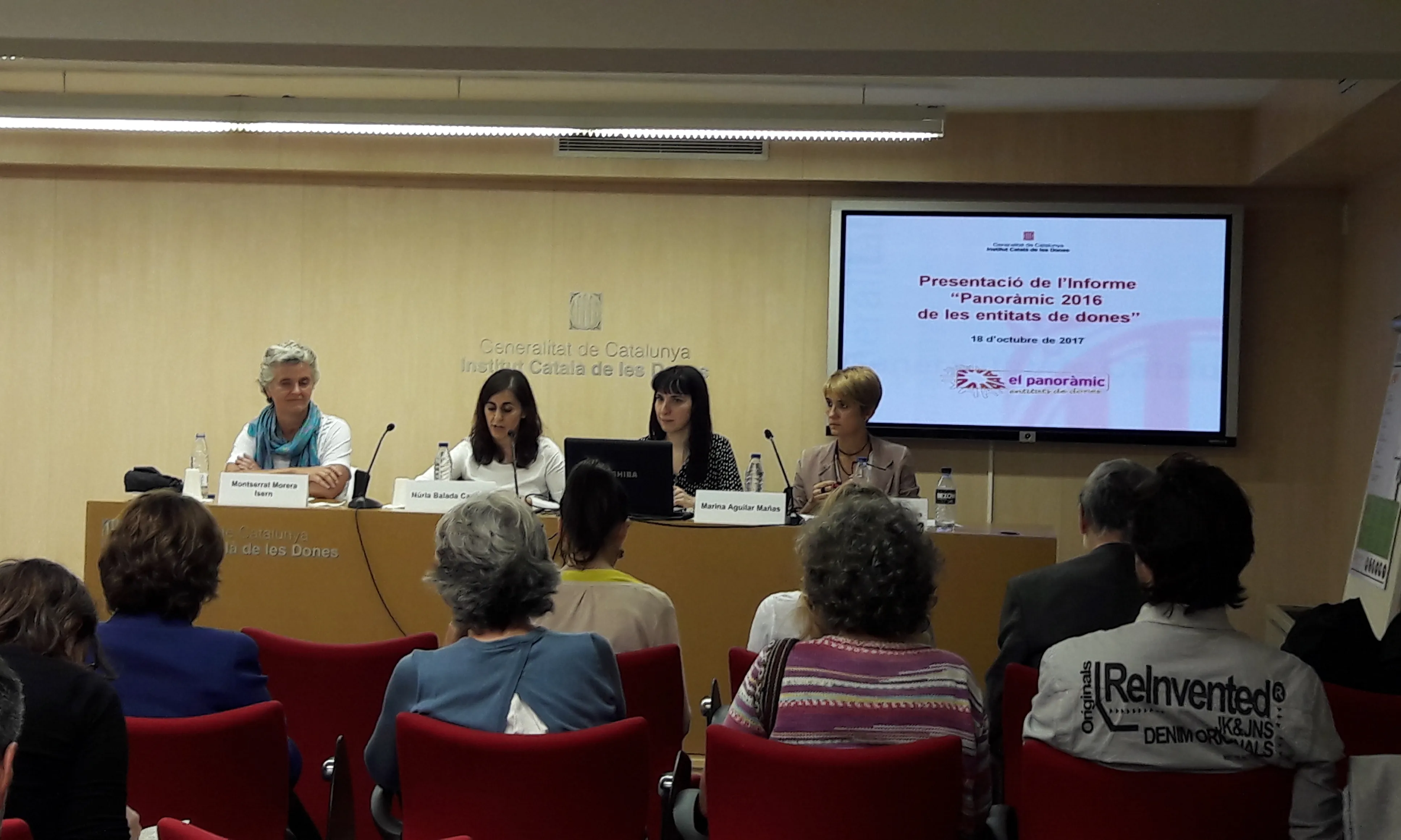 Presentació del Panoràmic de les entitats de dones
