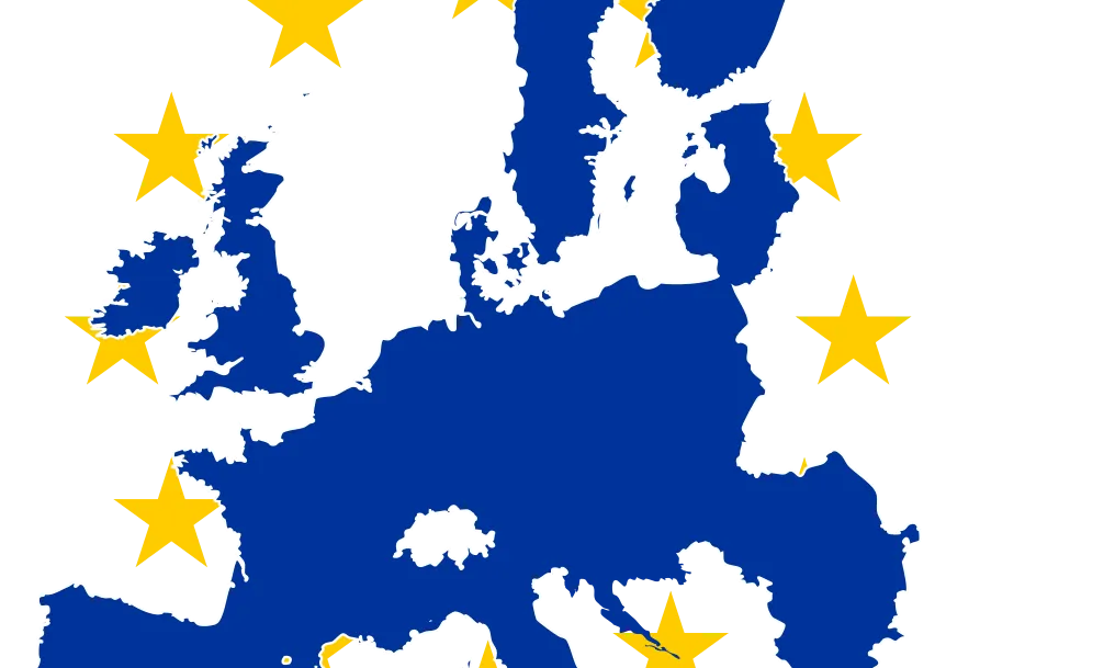 Mapa de la Unió Europea