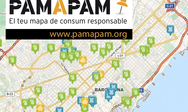 Mapa Pam a Pam