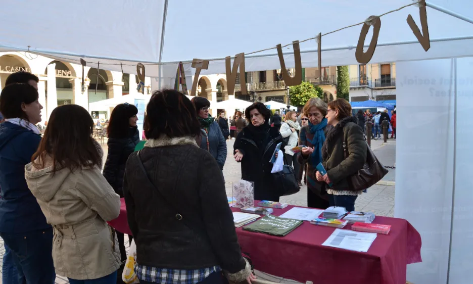 Imatge de la 1a Mostra d’Entitats de Voluntariat de Reus 