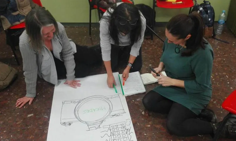 Pràctiques artístiques en l’àmbit socioeducatiu organitzades conjuntament per Artibarri i el CEESC
