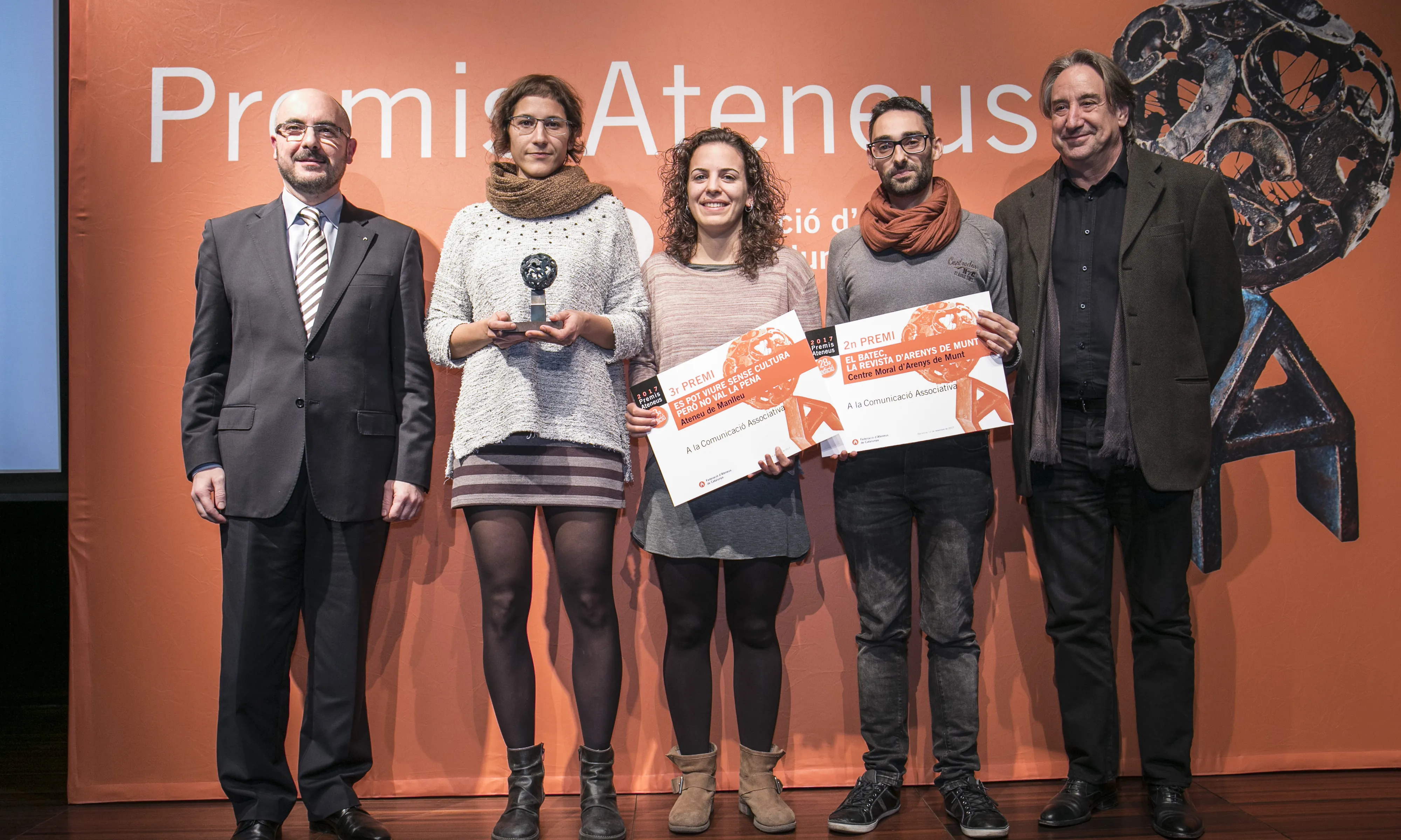 Premis Ateneus 2017 a la Comunicació Associativa
