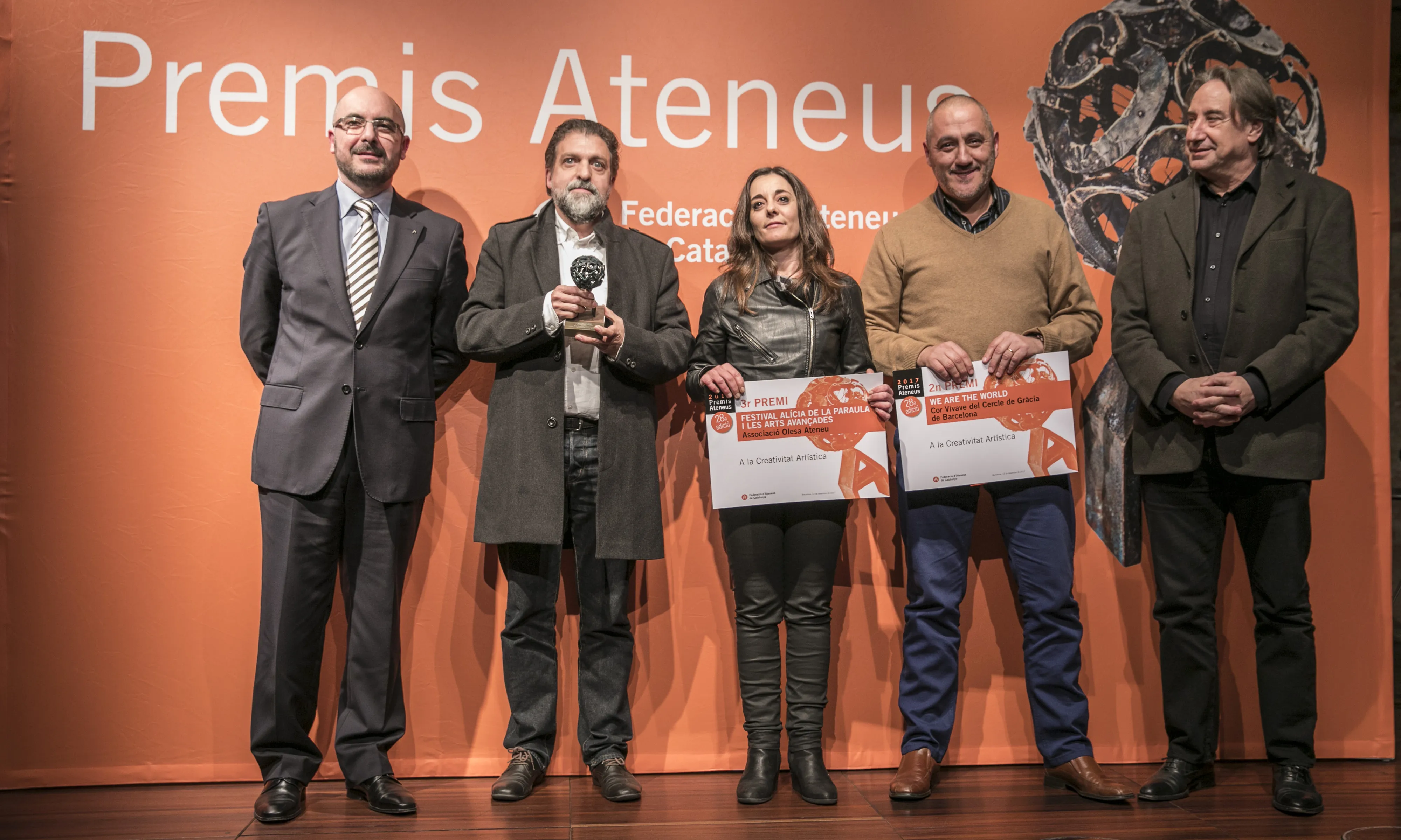Premis Ateneus 2017 a la Creativitat Artística