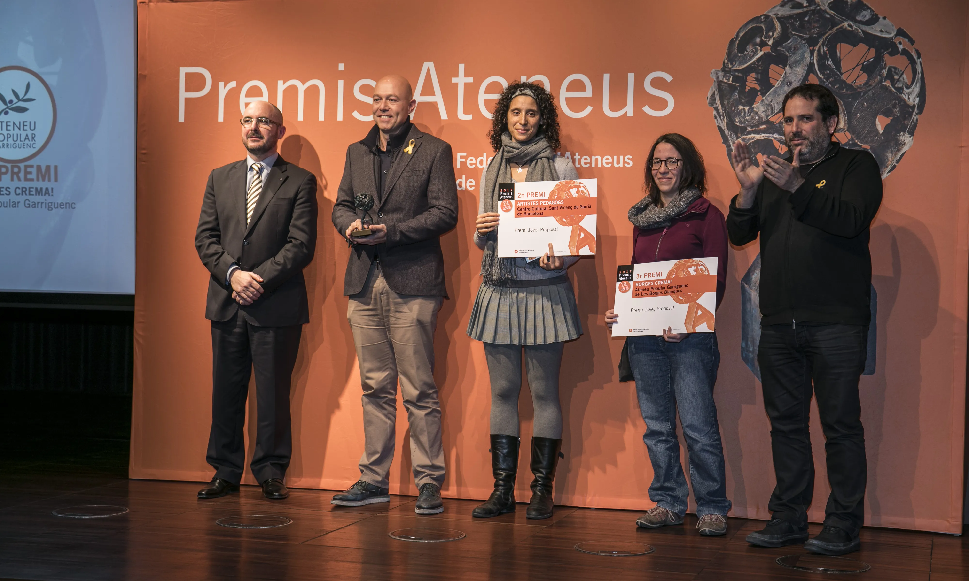 Premis Ateneus 2017 al Premi, Jove Proposa!