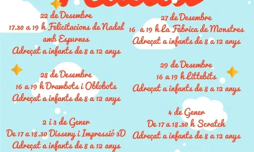 Cartell del Tecno Nadal de Sant Feliu de Llobregat