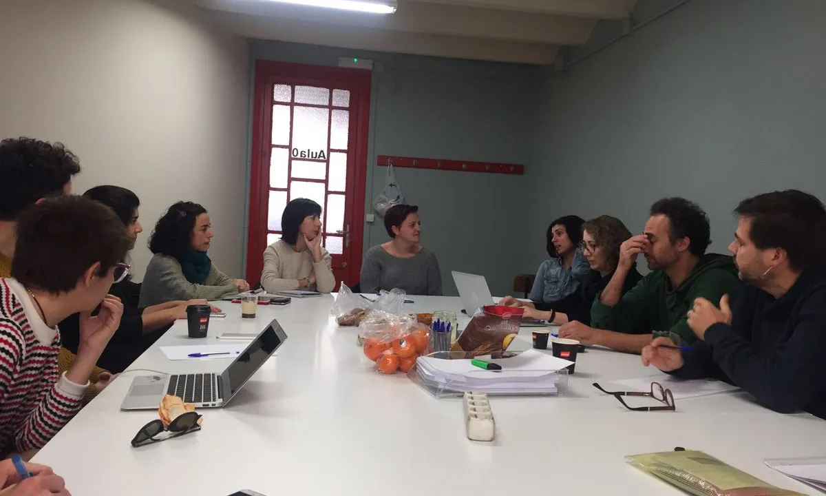 Trobada dels diferents equips d'ARTiPART