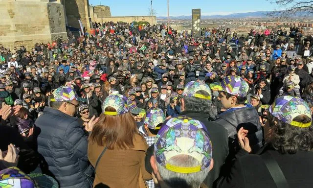 Imatge de la 3a edició del Posa't la Gorra a la Seu Vella de Lleida