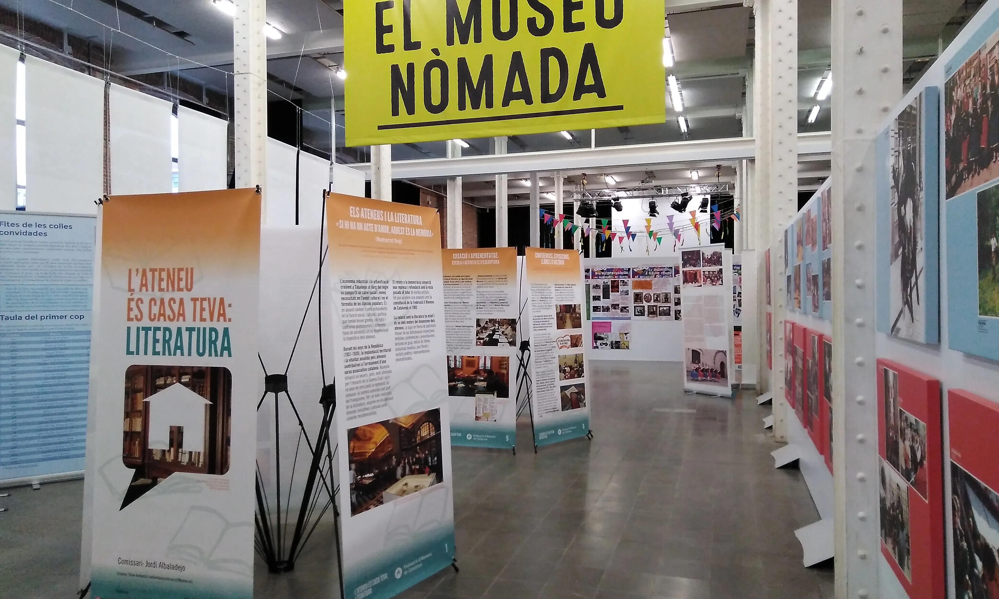 Museu Nòmada, mostra d'exposicions al Som Cultura Popular 2018.