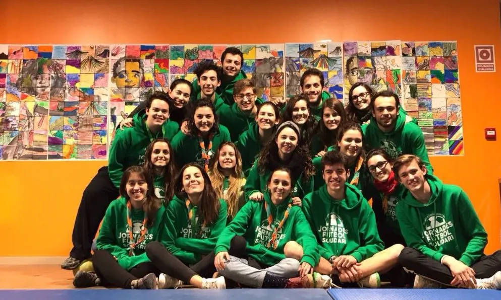 Membres organització Futbol Solidari