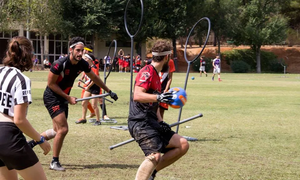 Un partit de Quidditch