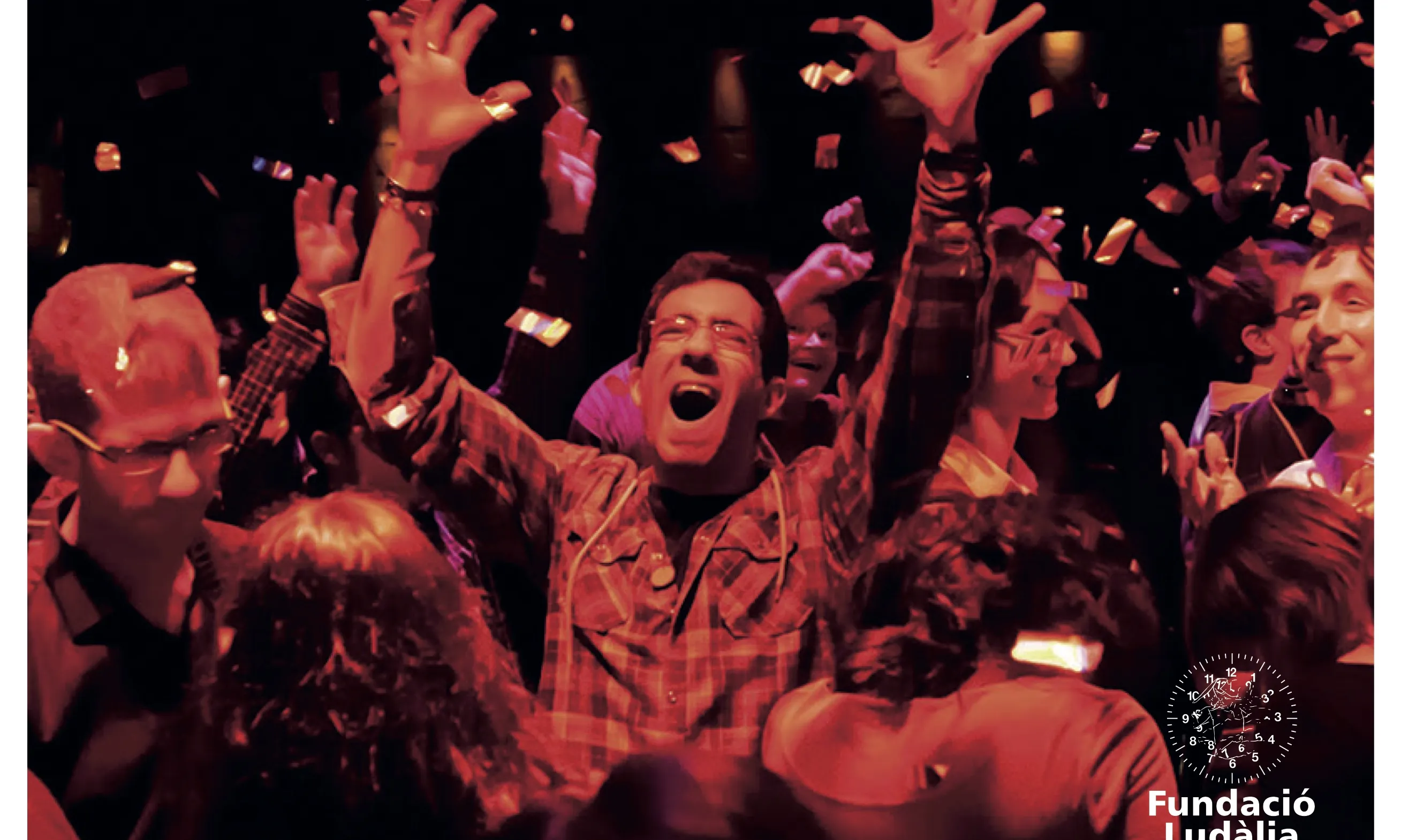 Cartell festa 10 anys Luz de Gas Ludalia