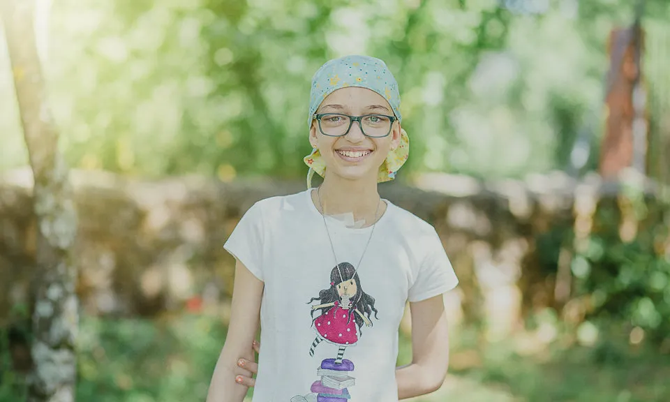 L'Andrea té neuroblastoma i un web personalitzat