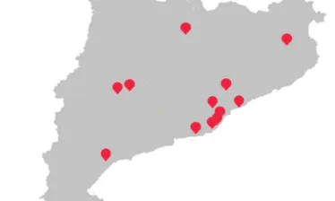 Punts del territori on arribarà la campanya. 