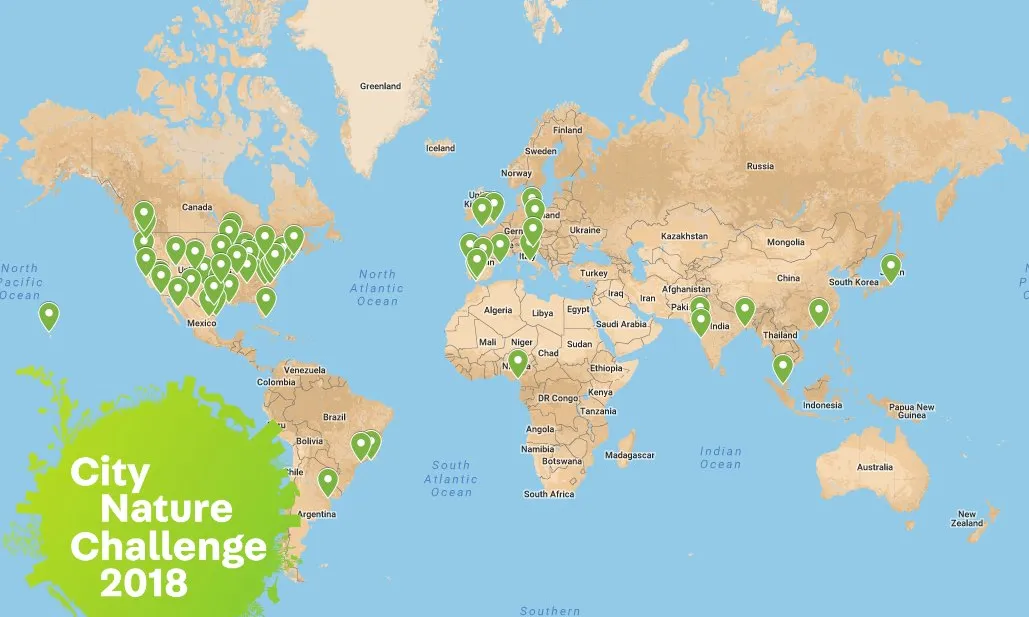 Més de 60 ciutats de tot el món participen en la Nature City Challenge