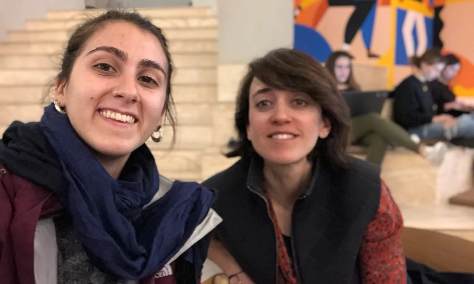La Núria Barnils i la Daniela esdevenen una de les parelles que participen de la mentoria social de Fundesplai.