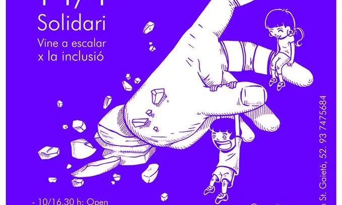 Cartell del 5è Open d'escalada