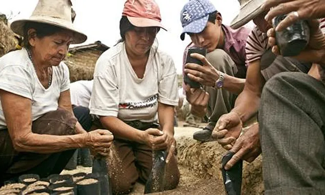 Projecte de cooperació a Bolívia finançat per l'Agència Espanyola de Cooperació Internacional.