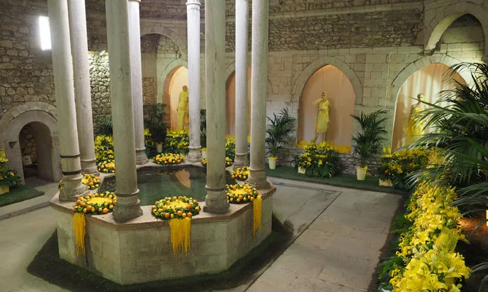 Els Banys Àrabs de Girona durant Temps de Flors