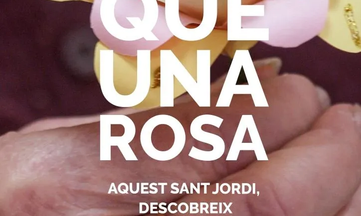 Fundació Roure muntarà dues paradetes per Sant Jordi al barri de Santa Catalina de Barcelona.