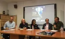 Presentació de l'acte de suport als presos polítics 'Faran el cim! Un cim per al llibertat'