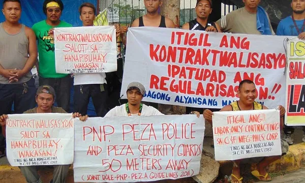 Lluita sindical contra l'explotació a Filipines