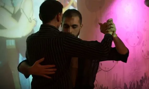 Imatge d'una trobada de Tango Queer.